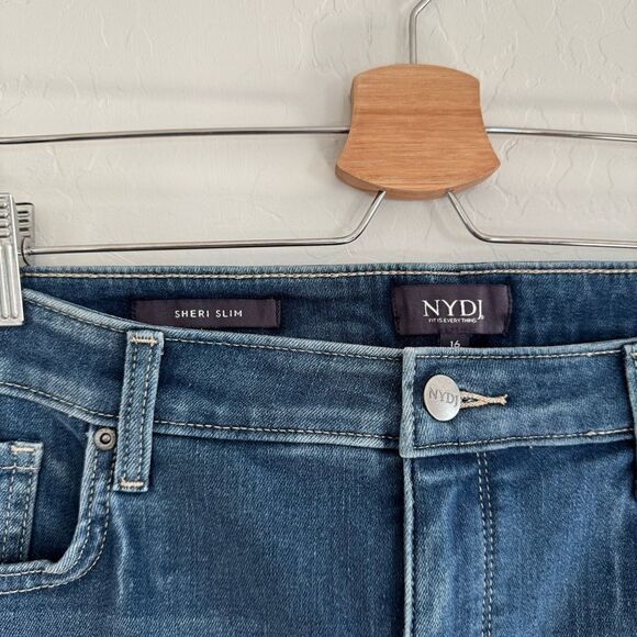 NYDJ Sheri High Rise Slim Jeans in Windham Size 16 - Picture 8 of 12